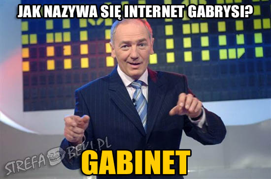 Jak nazywa się internet Gabrysi?