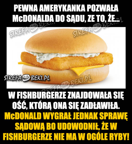 &quot;Fishburger&quot; z McDonald