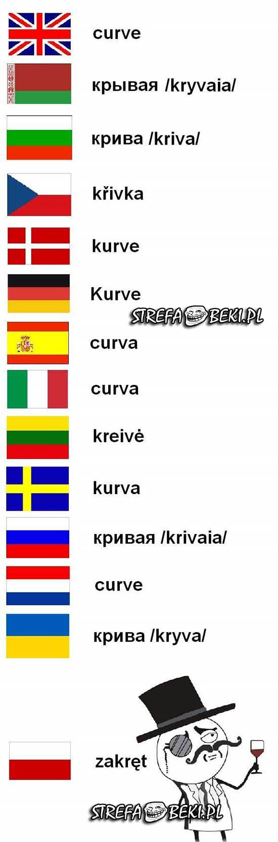 Dowód na to, że polski to pokręcony język!