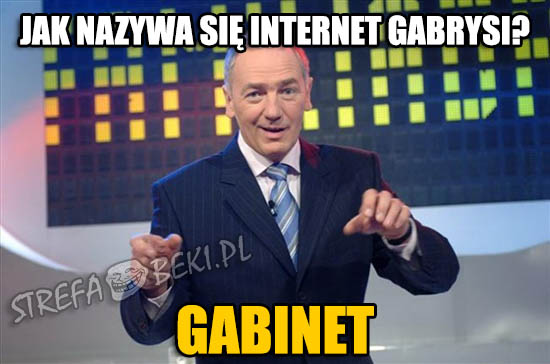 Jak nazywa się internet Gabrysi?