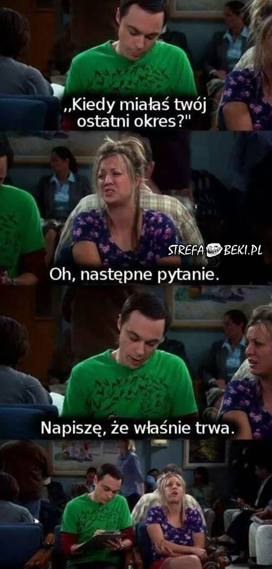 Sheldon idealnie rozszyfrował Penny