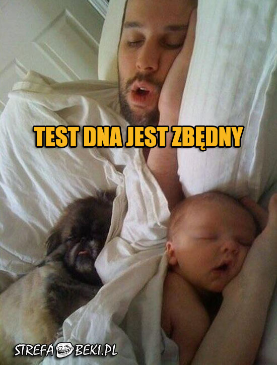 Test DNA jest zbędny