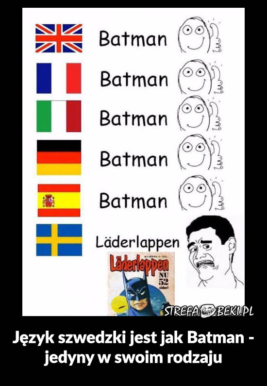 Batman po szwedzku