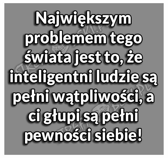 PROBLEM ŚWIATA