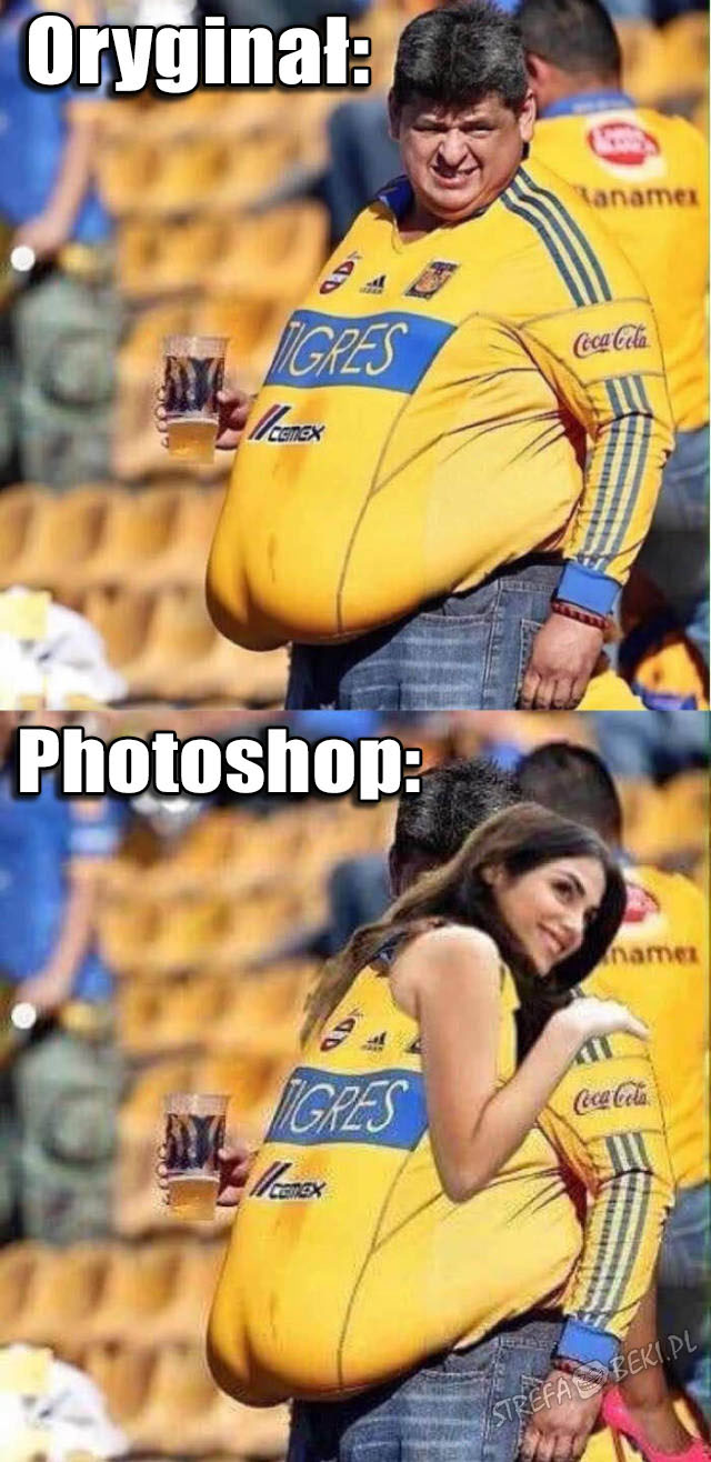 Oryginał vs Photoshop