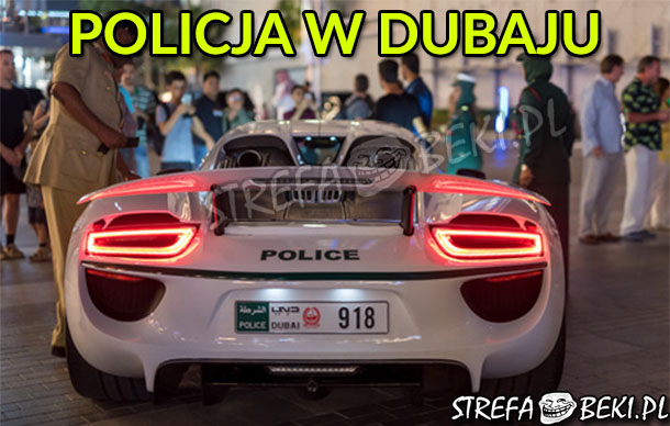 Policja w Dubaju