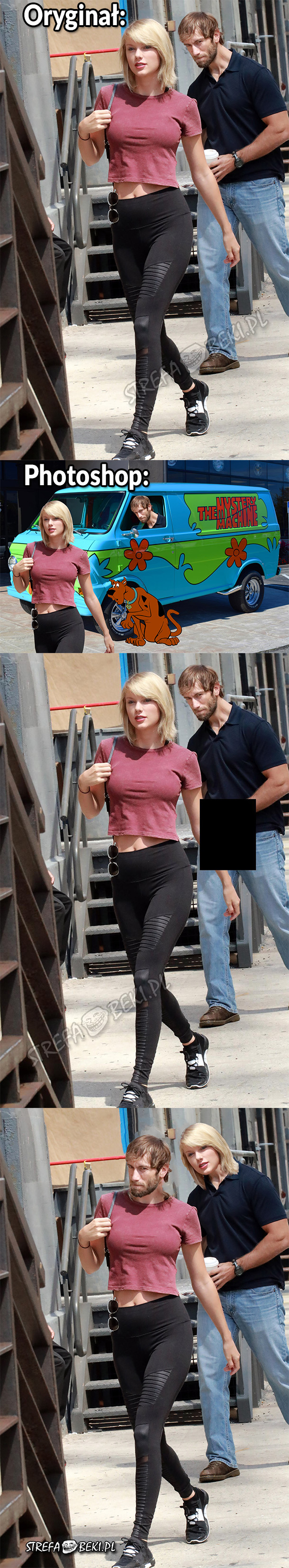 Taylor Swift i mistrzowie photoshopa