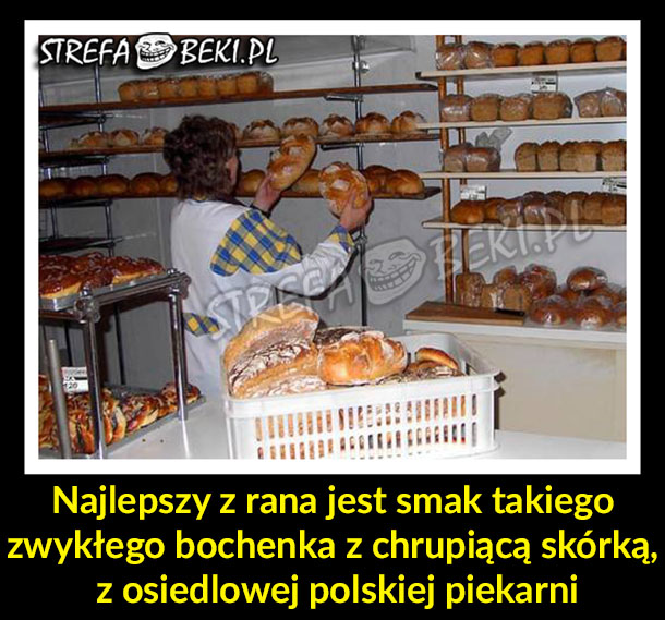 Bochenek z chrupiącą skórką