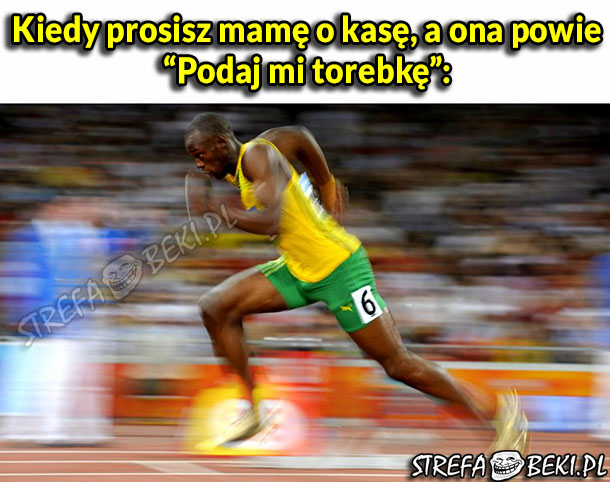 Podaj torebkę