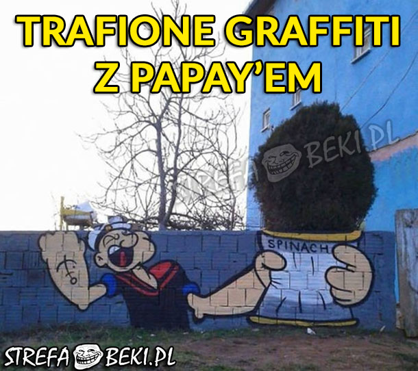 Trafione graffiti!