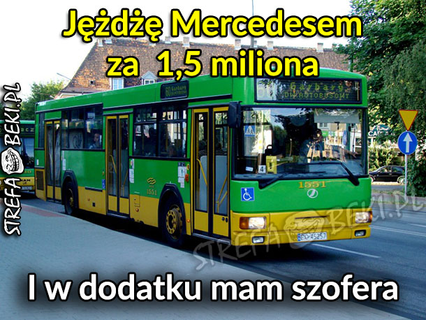 Jeżdżę Mercedesem