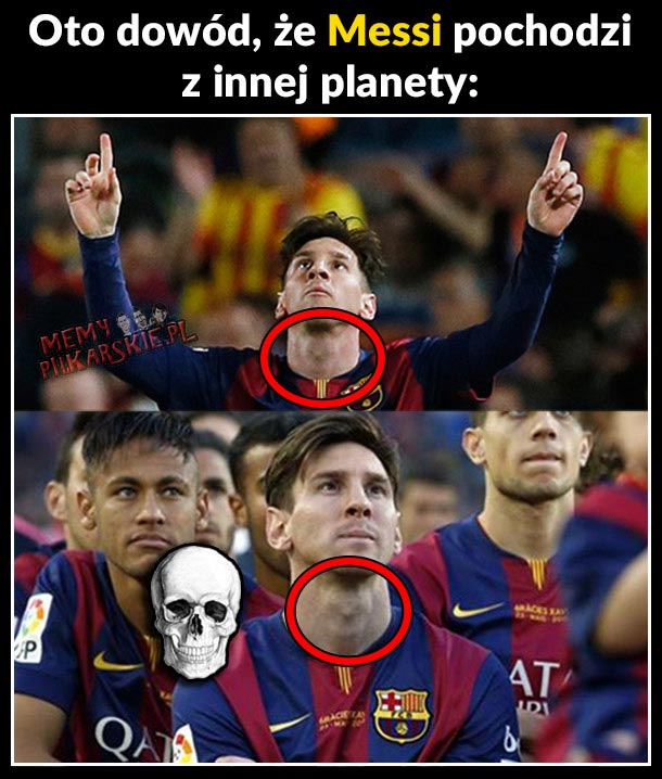 Oto dowód, że Messi pochodzi z innej planety!