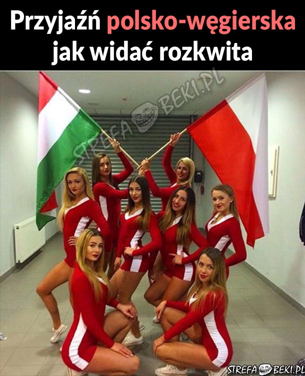 Przyjaźń polsko-węgierska jak widać rozkwita