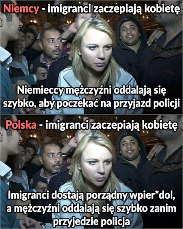 Imigranci w Niemczech vs imigranci w Polsce