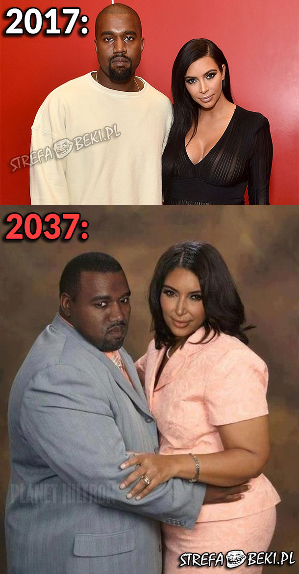 Kim Kardashian za 20 lat 