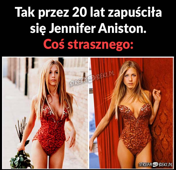Jennifer Aniston 20 lat temu i teraz