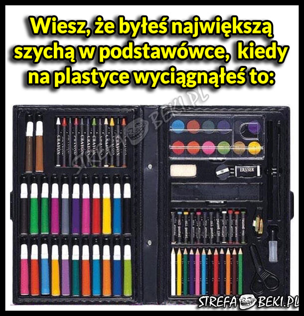 Największy wypas na plastyce