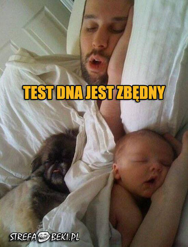 Test DNA zbędny