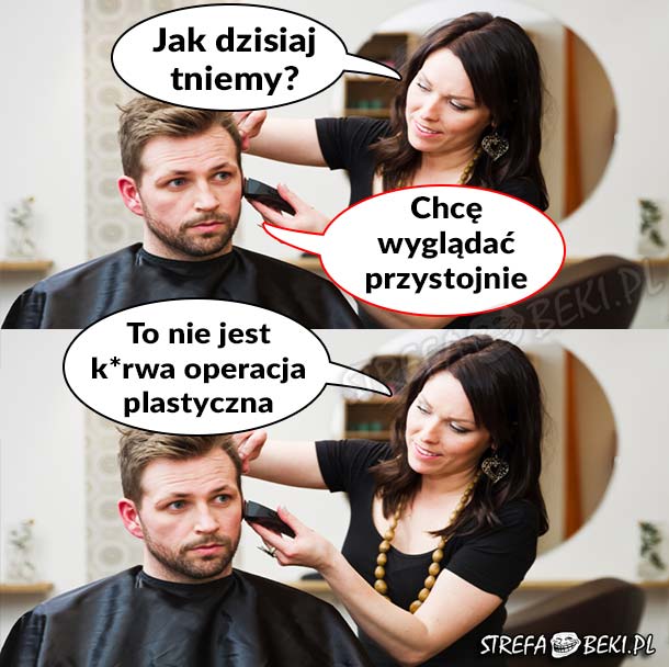 Kiedy idę do fryzjera 