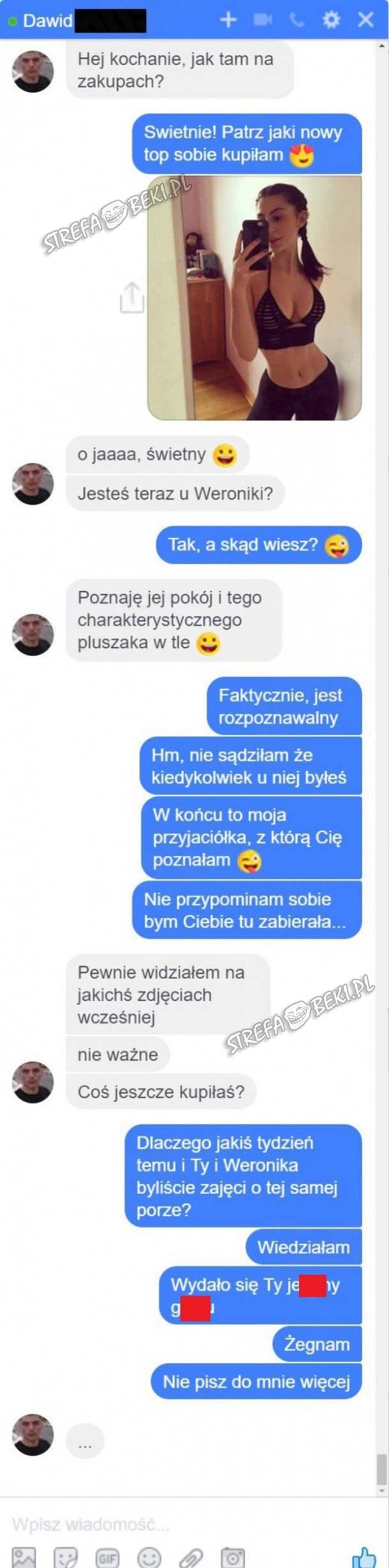 Wkopał się :D