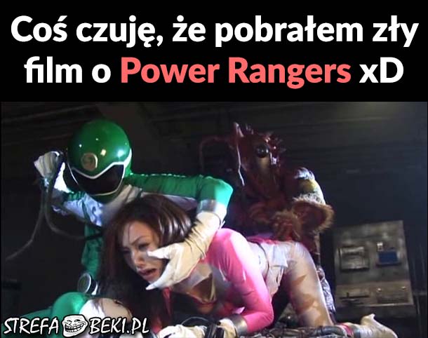 Trochę inne Power Rangers :D