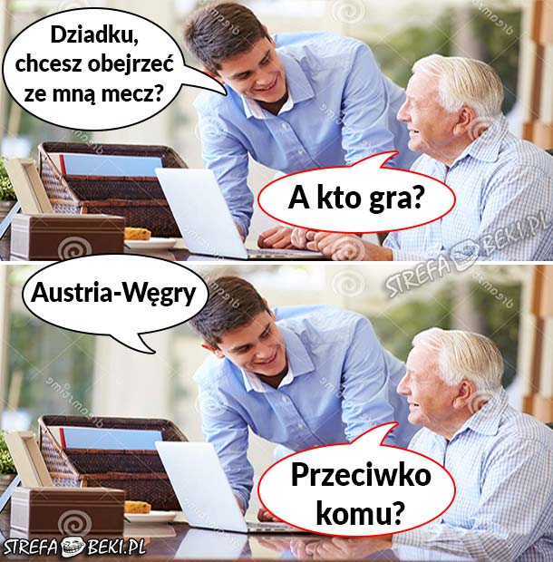 Mecz z dziadkiem 