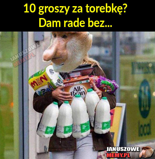 Janusz w hipermarkecie