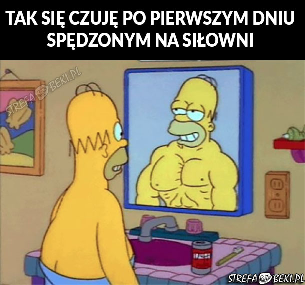 Ja po siłowni...