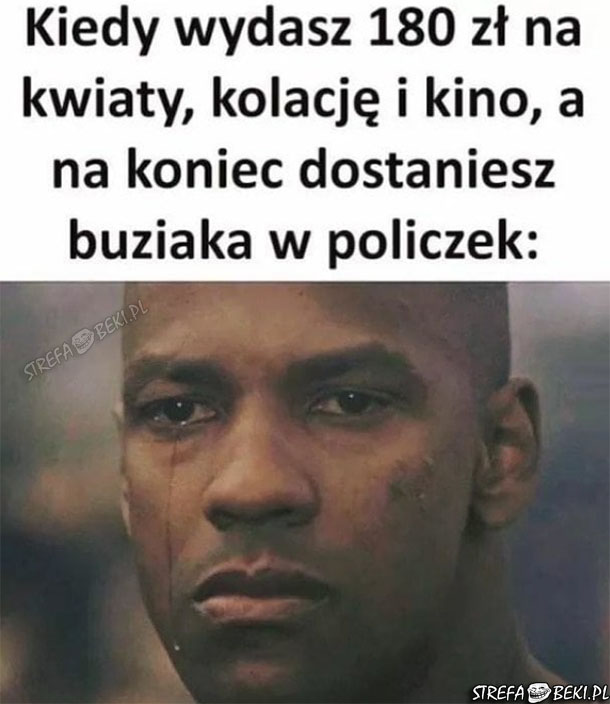 Rozczarował się