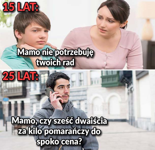 Z czasem to się zmienia :D