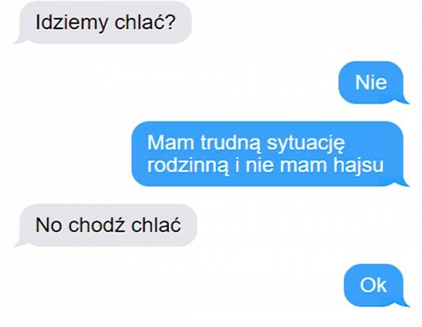 Kiedy nie pijesz