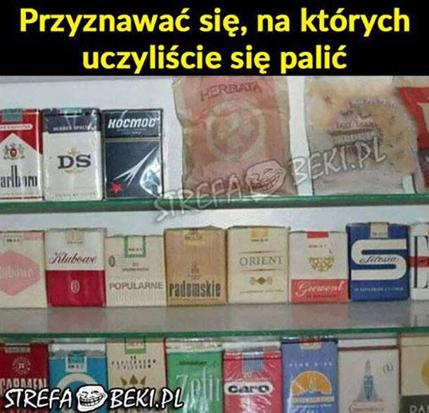 Przyznawać się :D