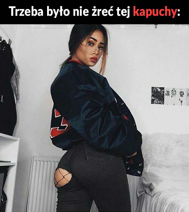 Wszystko przez kapuchę :D