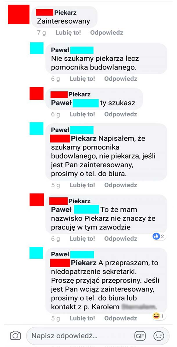 Zawód piekarz-budowlaniec