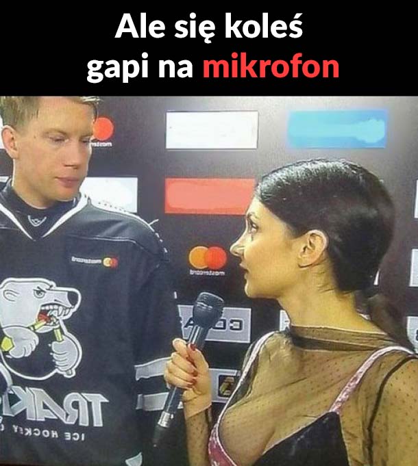 Ale ma mikrofon :D