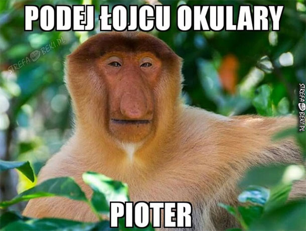 Podej Pioter okulary