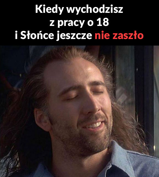 To uczucie :)