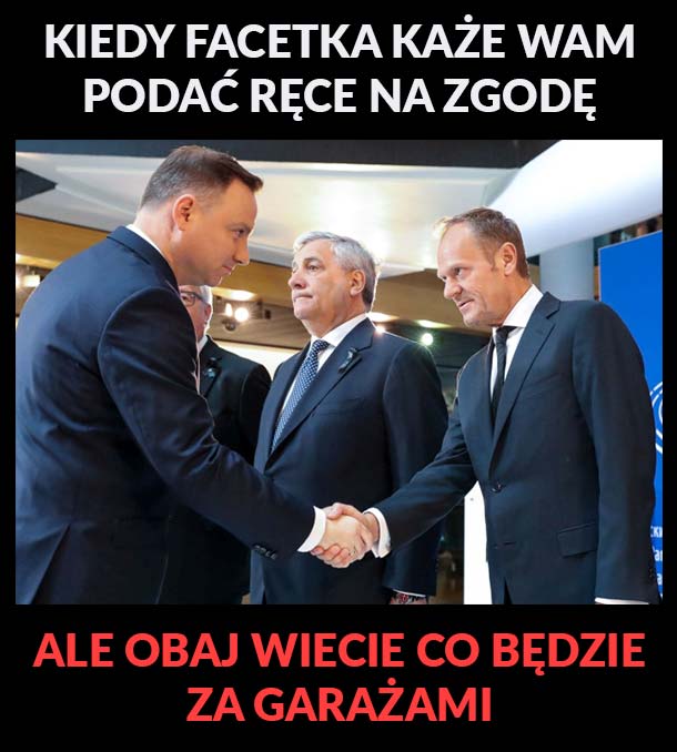 Za garażami! :D