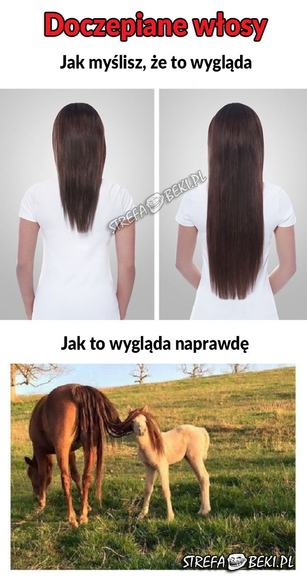 Doczepiane włosy