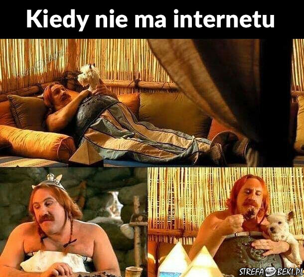 Kiedy nie ma internetu