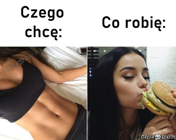 Czego chcę vs co robię