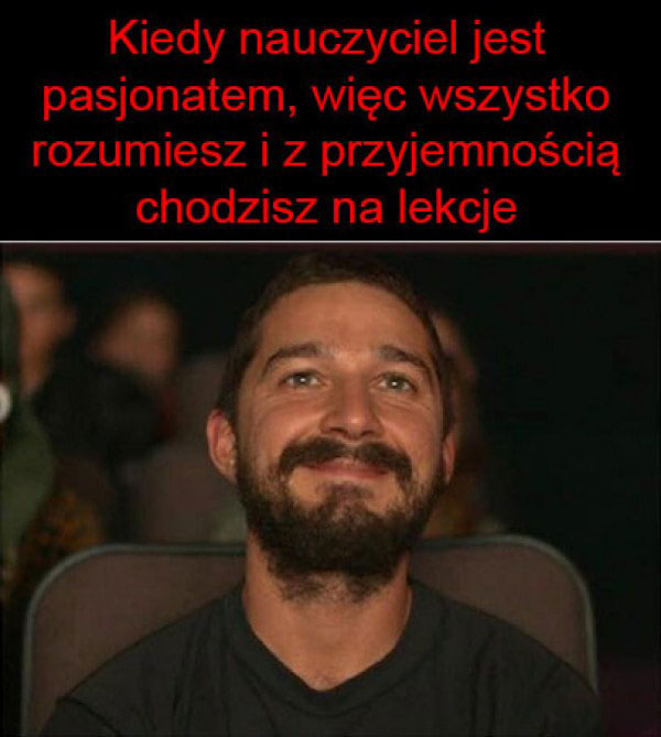 Nauczyciel pasjonata 