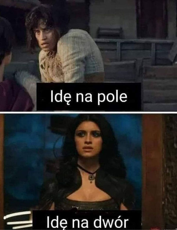 Na pole czy na dwór? 