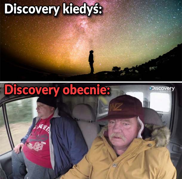 Discovery kiedyś i dziś 
