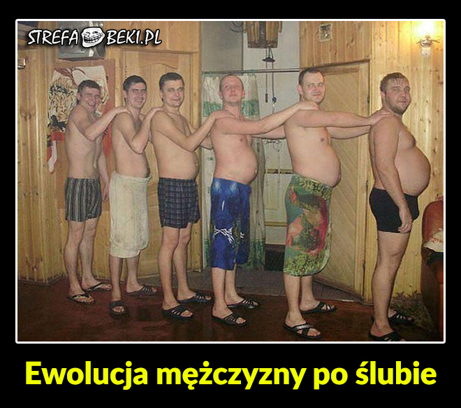 Mężczyzna po ślubie 