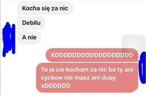 Kocha się za nic 