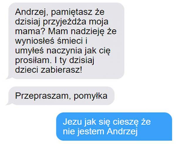 Andrzej ma przerąbane 