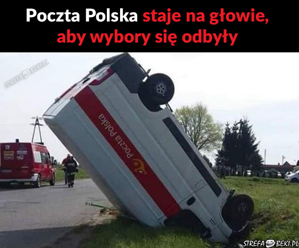 Poczta Polska staje na głowie