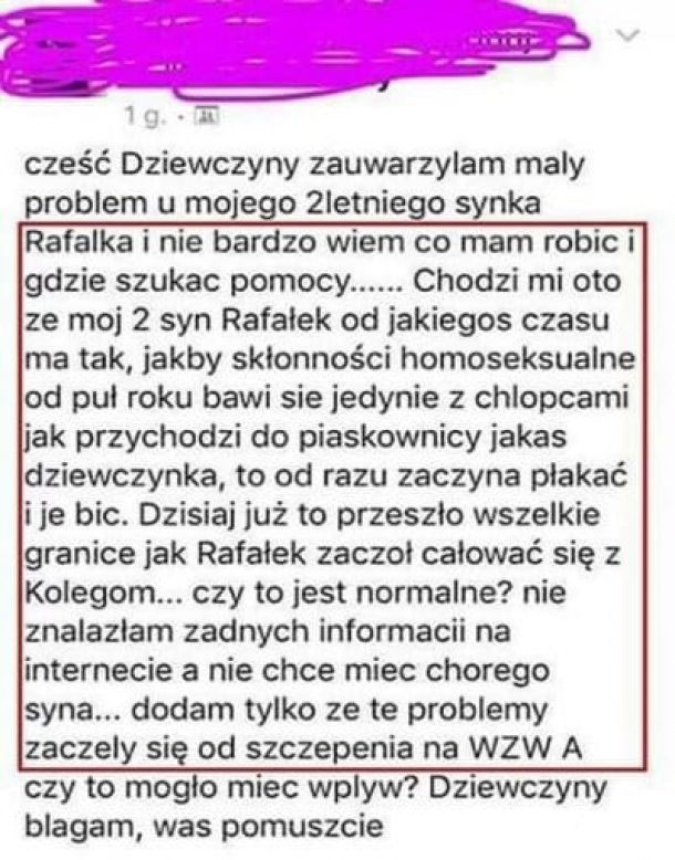 Problemy synka 