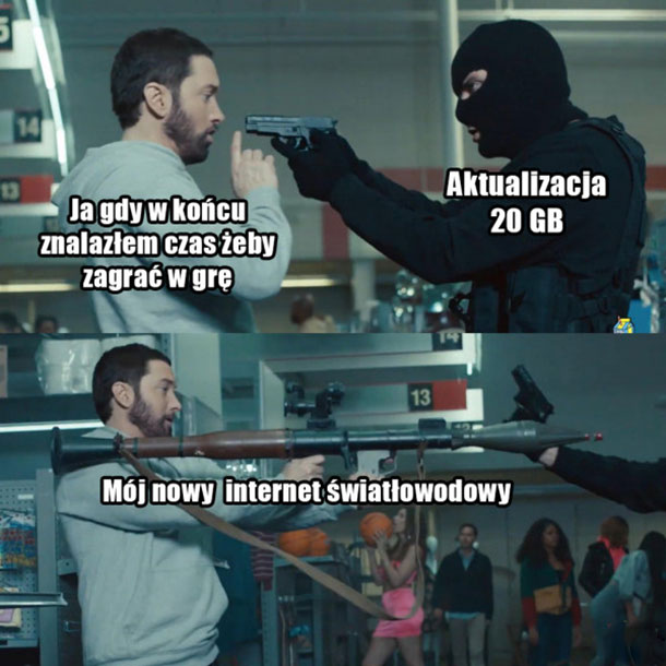 Internet śmiga 